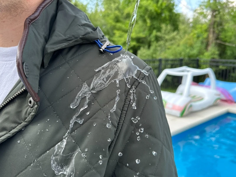 The Adult Man Twillory Performance Coat Water Repellent