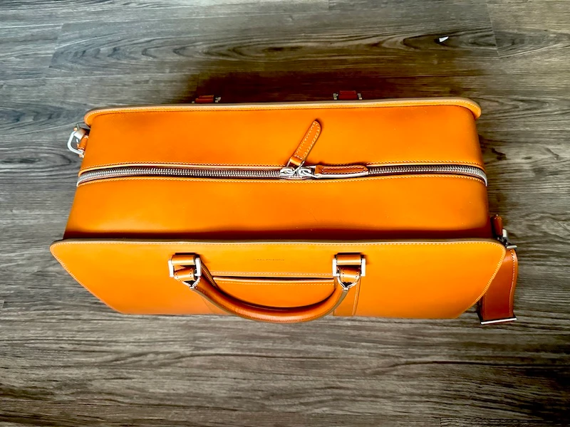 Carl Friedrik Palissy Weekend bag above