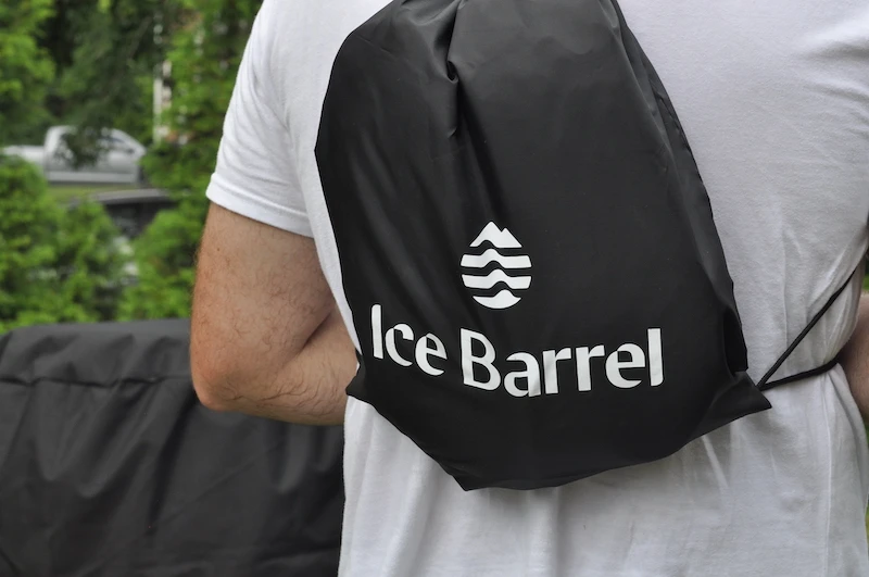 Image of Ice Barrel drawstring backpack