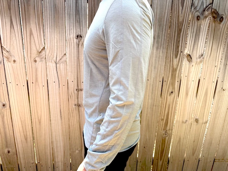 Ten Thousand long sleeve shirt grey side