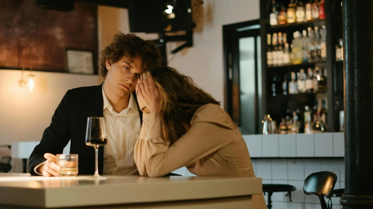 The Adult Man 33 Signs Your Husband Doesn’t Value You (from a Divorcée’s Perspective) Couple in a Disagreement at Restaurant