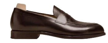 MYRQVIST Stenhammar Loafer in Dark Brown Calf