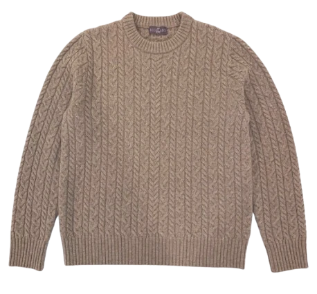 Highland Duds Breckenridge Cable Knit Sweater