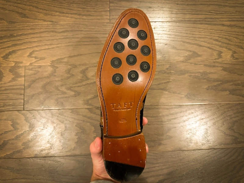 TAFT footwear The Jack Shoe in Eden bottom