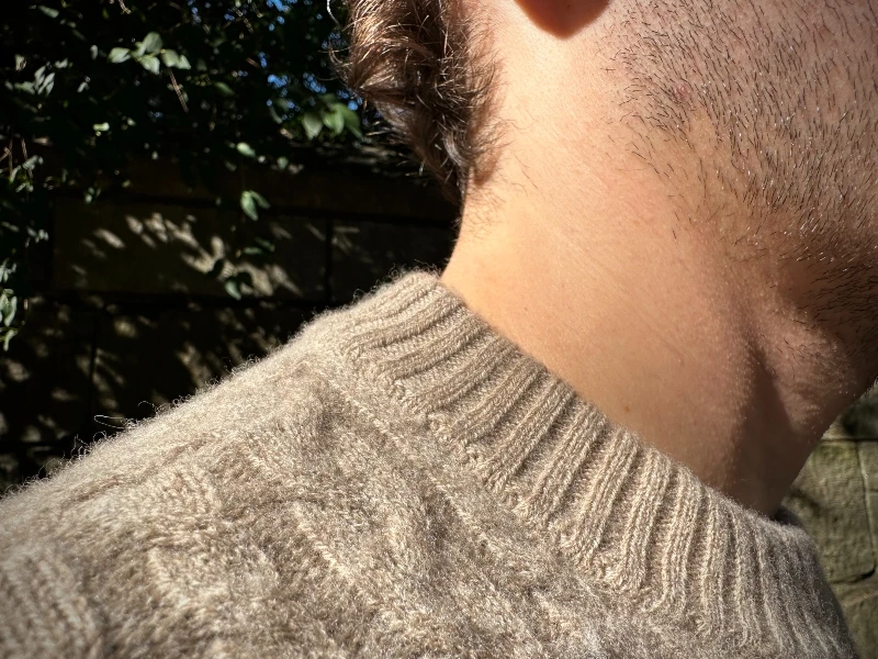The Adult Man Highland Duds Breckenridge Cable Knit Collar
