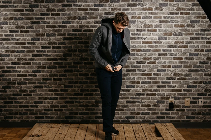 Western Rise grey heavy jacket 1