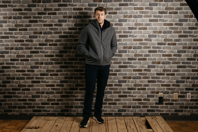 Western Rise hooded jacket fit