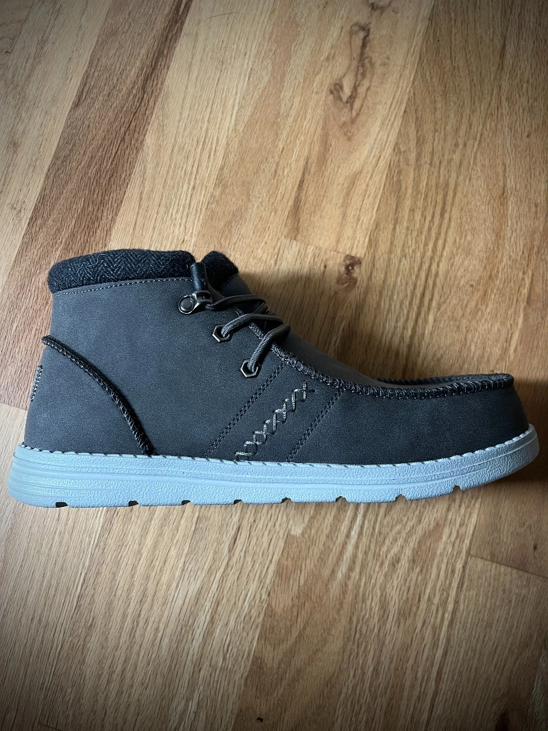 The Adult Man Bruno Marc Velvet Slip On From The Side 800
