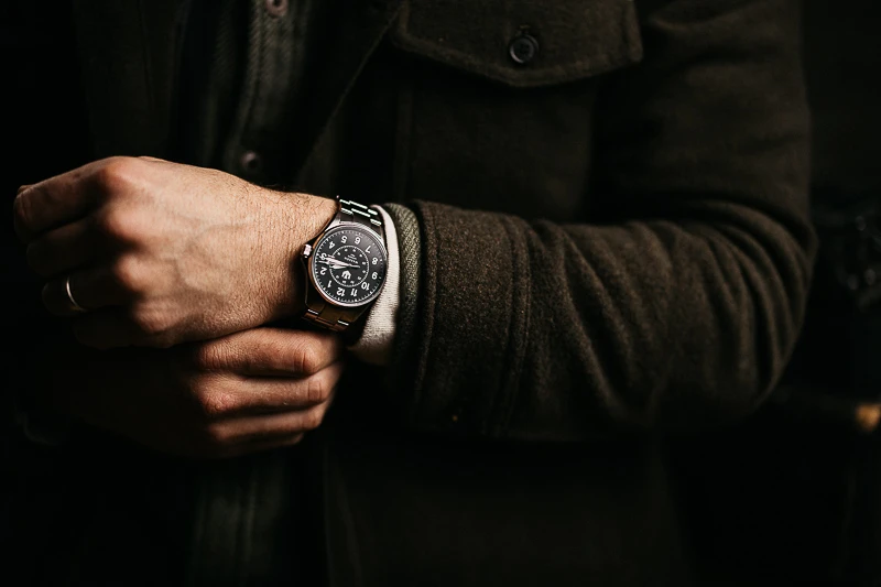 Wasson field watch on model