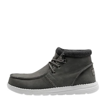 Bruno Marc Velvet Lined Slip On Boots