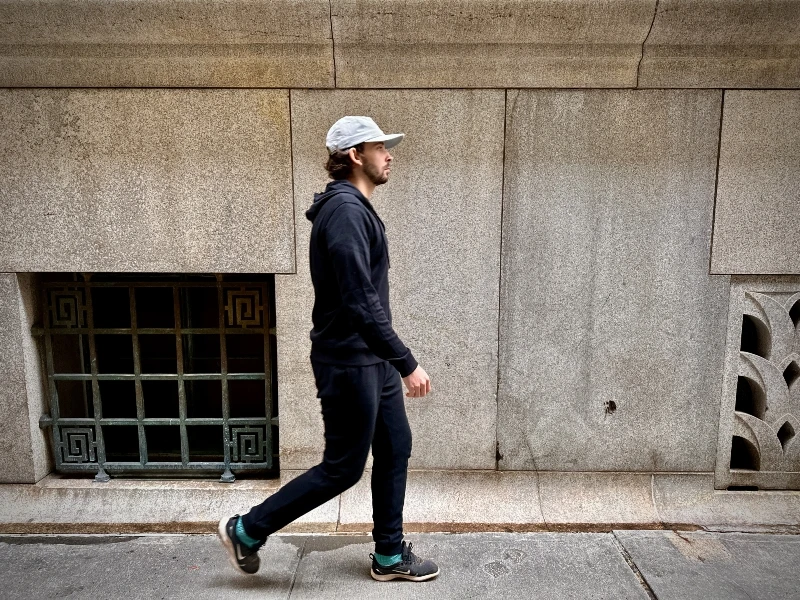 Robert Barakett Cortina Hoodie and Jogger Walking