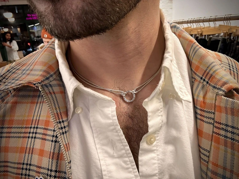 Love Knot Necklace Close up