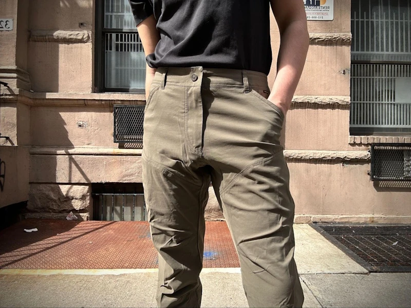 Close up of Renegade Pant upper area