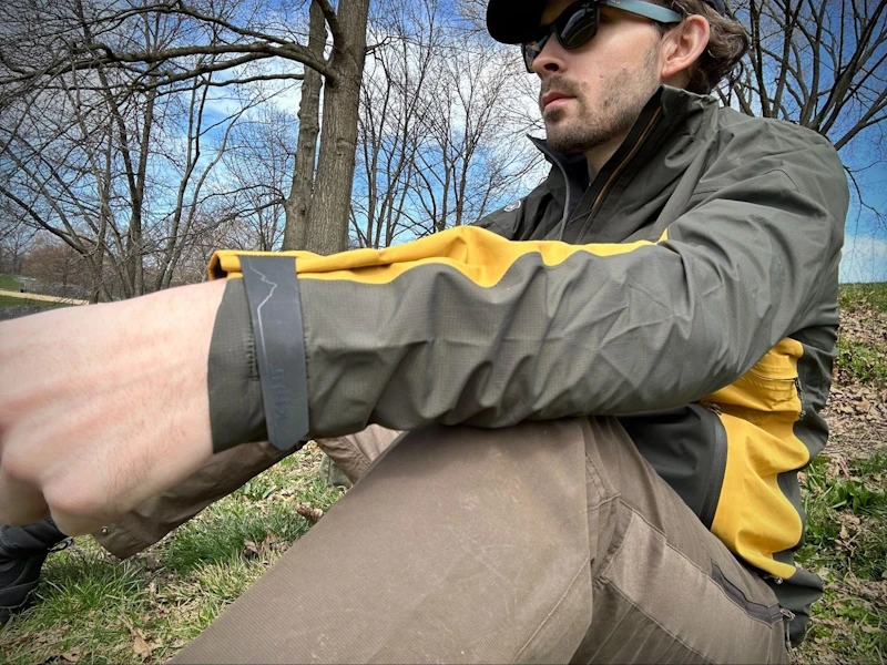 Model Sitting wearing Kuhl One Shell