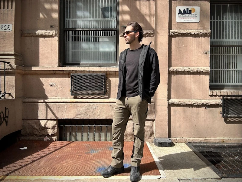 Model Wearing Renegade Pants