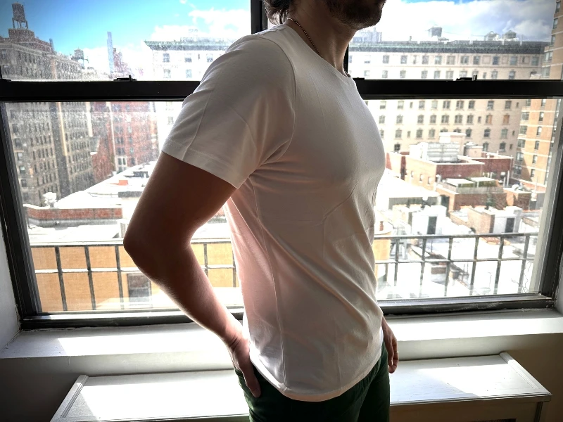 Pact Softspun Crew Neck Tee Side