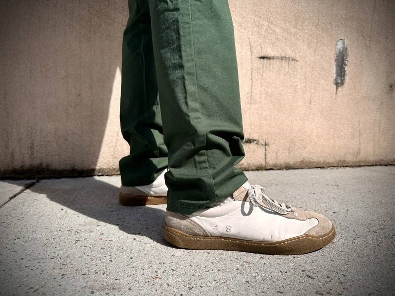 Pact Twill Roll Up Pant Hem