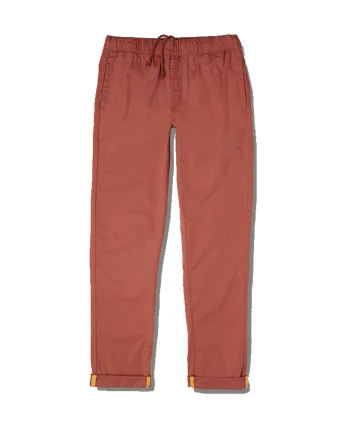 Pact Woven Twill Roll Up Pant