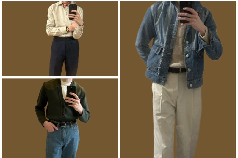 Photo of Collage showing different outfits
