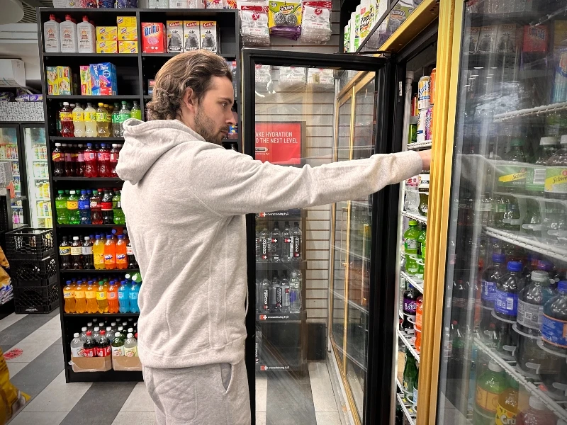 Reigning Champ Midweight Terry Pullover Hoodie Reaching