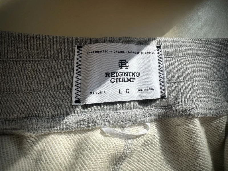 Reigning Champ Midweight Terry Short Label