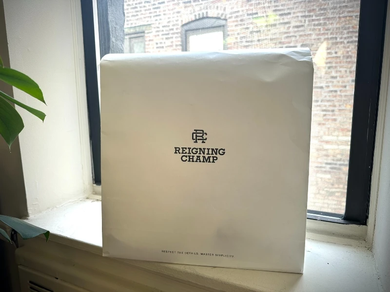 Reigning Champ Packaging