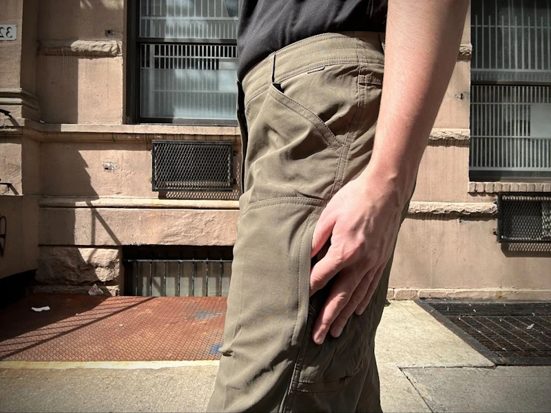 Renegade Pants lower pocket view