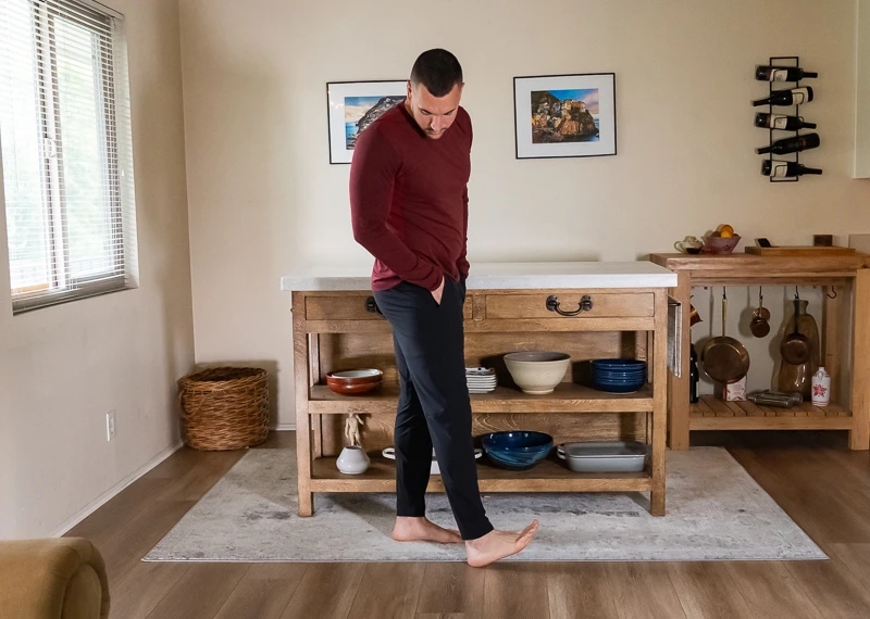 Yoga model in In Mind Pant