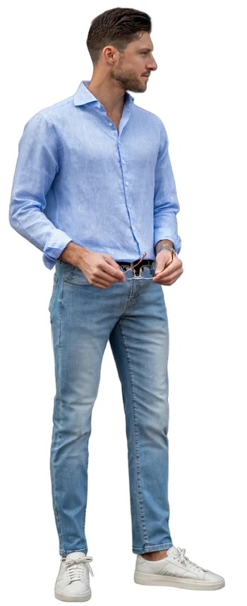 Brisk Light Wash Slim Fit Jeans - Ultra