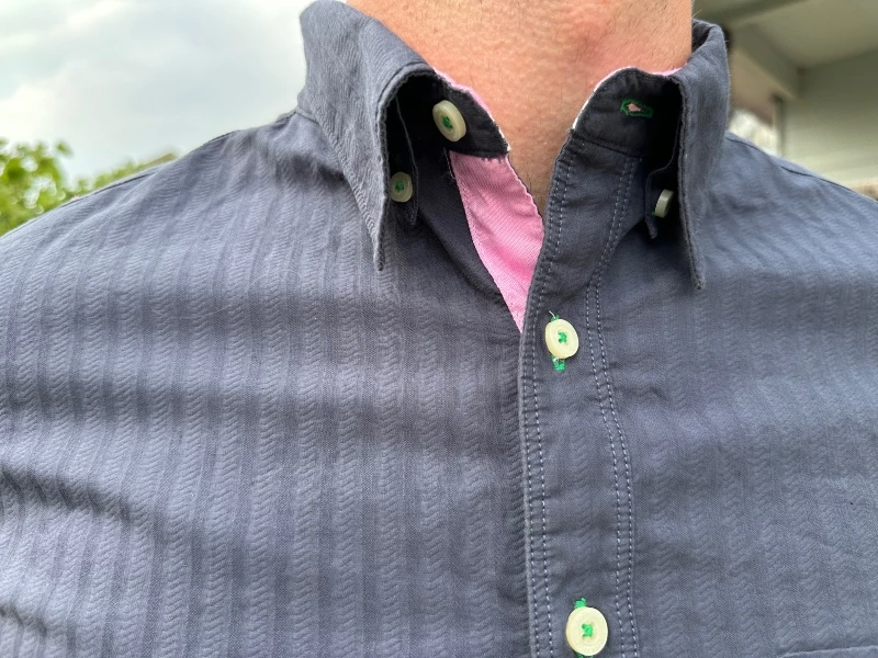 The Adult Man Madda Fella Ernest Linen Collar 800