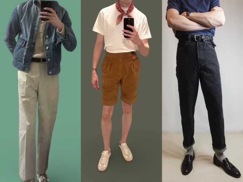 The Adult Man Understand Fabric Style Bottom Trio