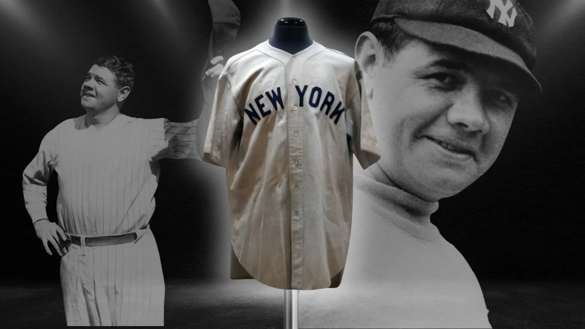 The Adult Man Babe Ruth Jersey Goes to Auction $24M