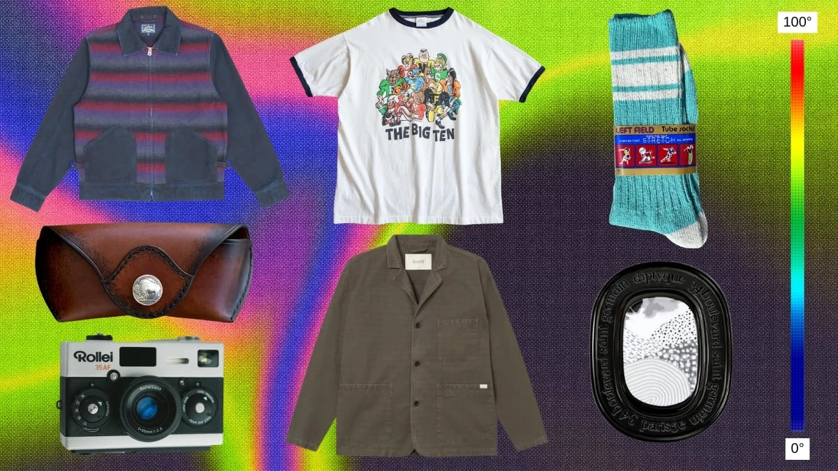 The Adult Man The Heat Map September 2024 Assortment Mens and Home Products on Thermal Scan With Temperature Grade